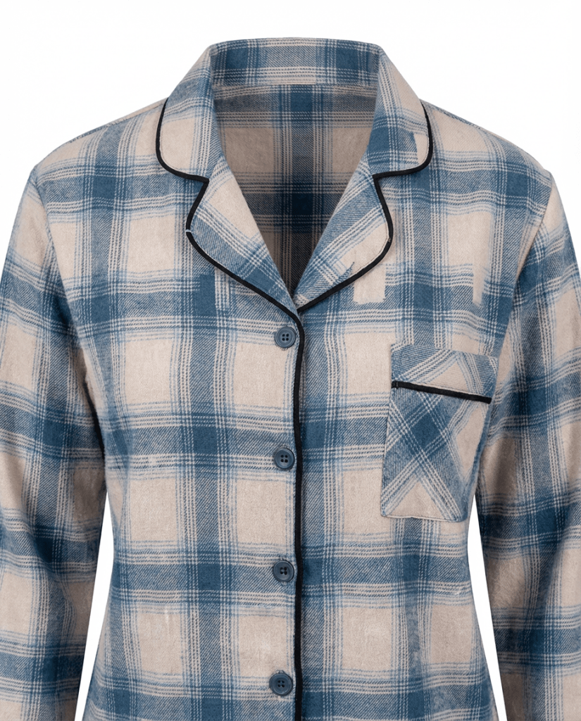 Nordic Mist PajamaSet 6719 - Youlya - winter pajama set