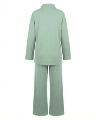 Lace Harmony Pajama Set 6715 - Youlya - winter pajama set