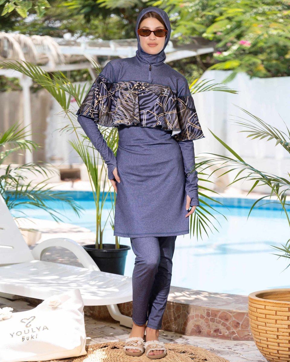 Midnight Bloom Burkini 2204 - Youlya - 