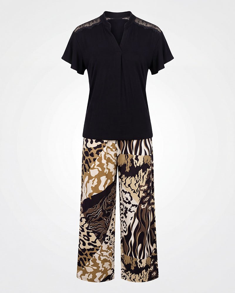 Midnight Terra Pajama Set 6805 - Youlya - pajama set