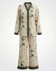 Soft Bloom Pajama Set 6820 - Youlya - pajama set